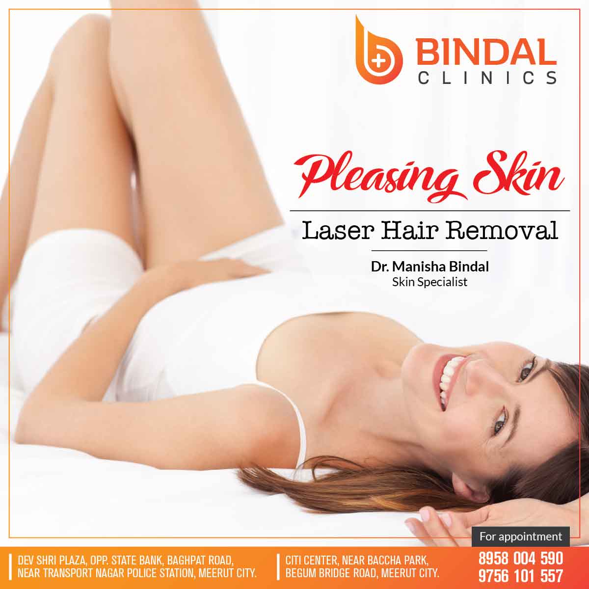 Laser Hair Removal Treatment Center At Meerut